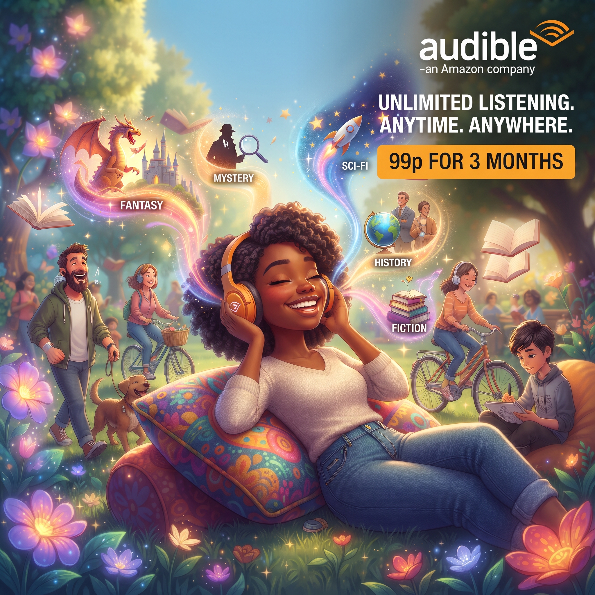 Audiobooks and podcasts for student nurse commutes and downtime